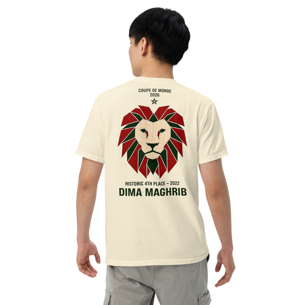 Morocco Atlas Lions Heavyweight T-shirt – DROP 001