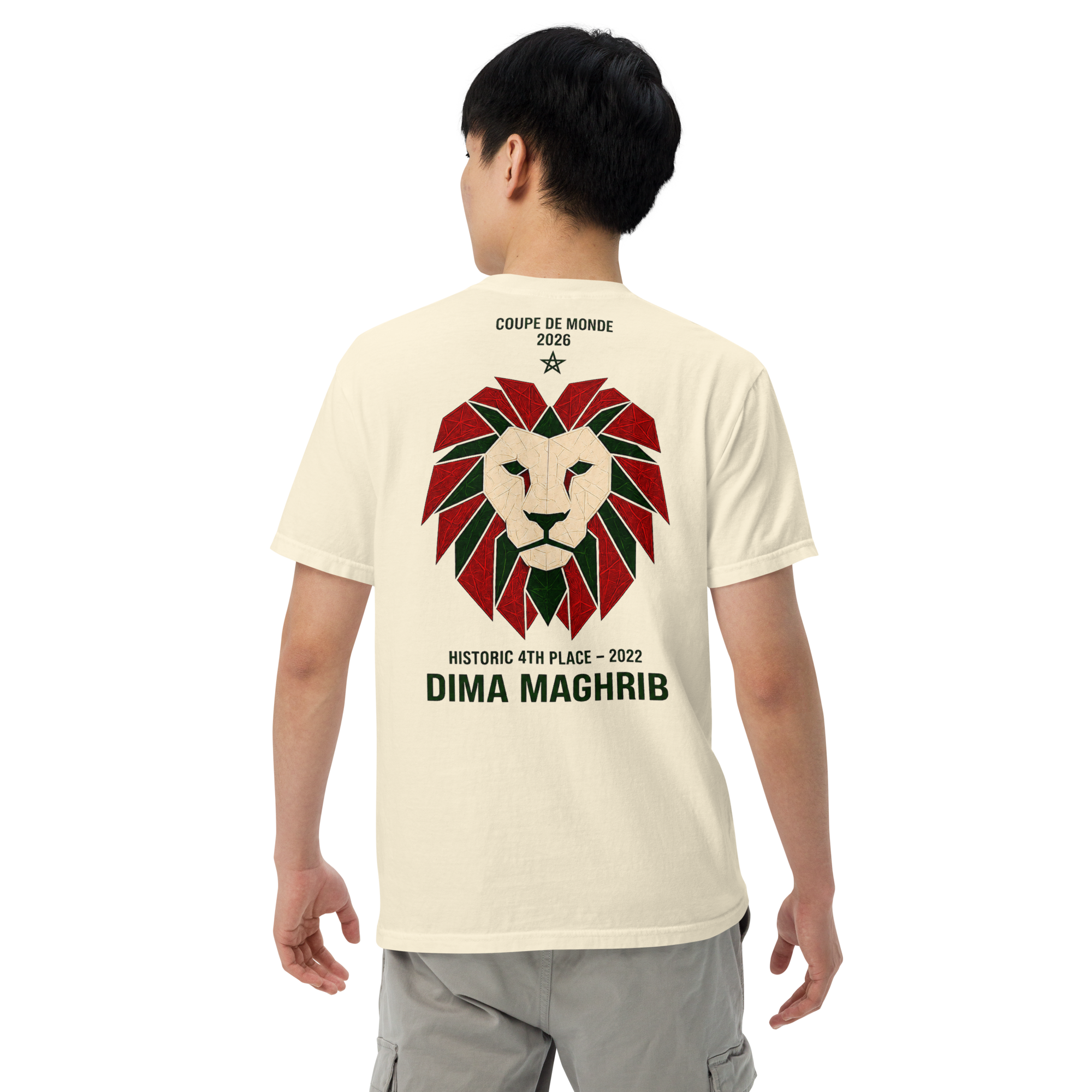 Morocco Atlas Lions Heavyweight T-shirt – DROP 001