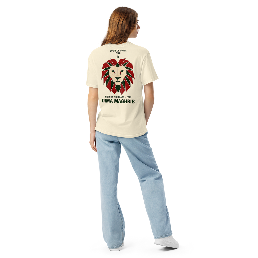 Morocco Atlas Lions Heavyweight T-shirt – DROP 001