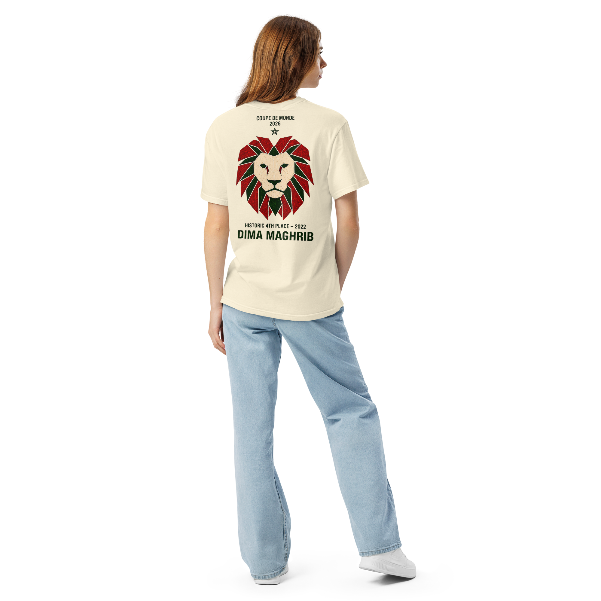 Morocco Atlas Lions Heavyweight T-shirt – DROP 001