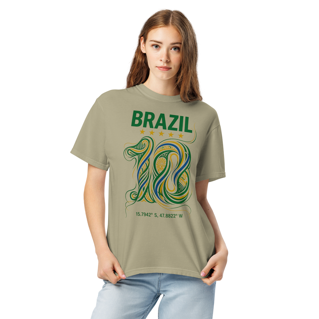 Brazil - World Cup 2026 Heavyweight Tee