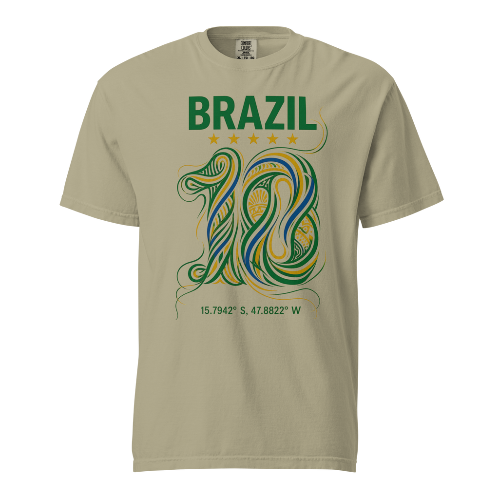 Brazil - World Cup 2026 Heavyweight Tee