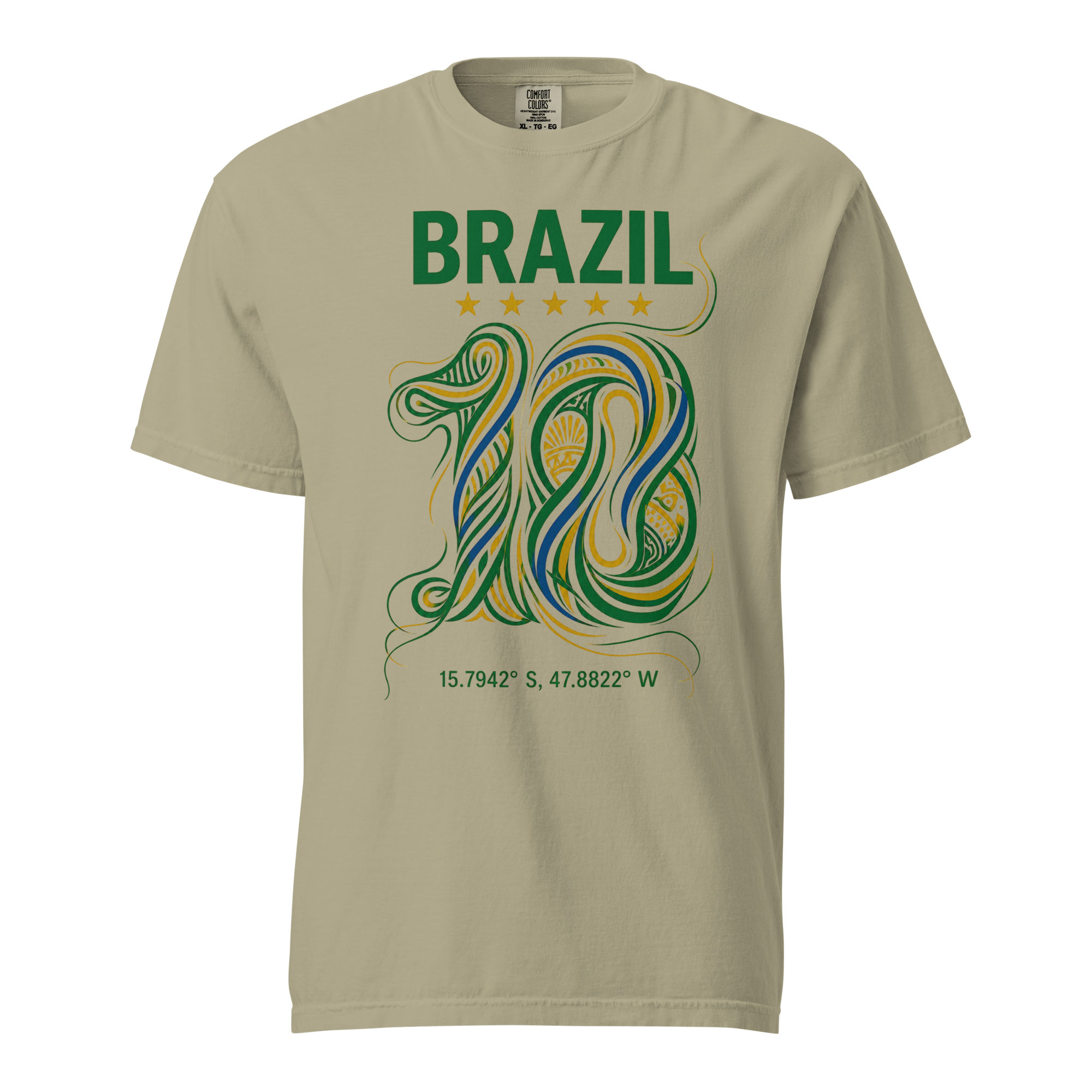 Brazil - World Cup 2026 Heavyweight Tee