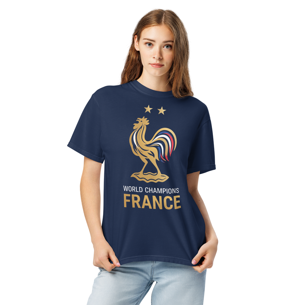 France Champions Edition Heavyweight Tee – DROP 001