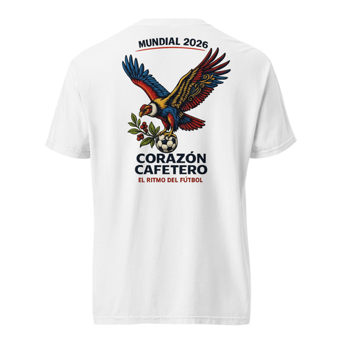 Colombia Los Cafeteros Heavyweight T-shirt – DROP 001