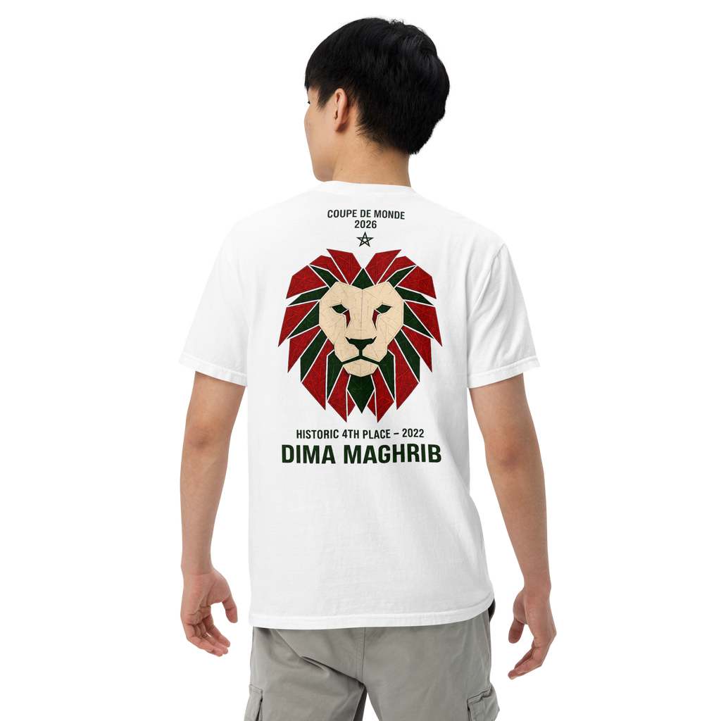 Morocco Atlas Lions Heavyweight T-shirt – DROP 001