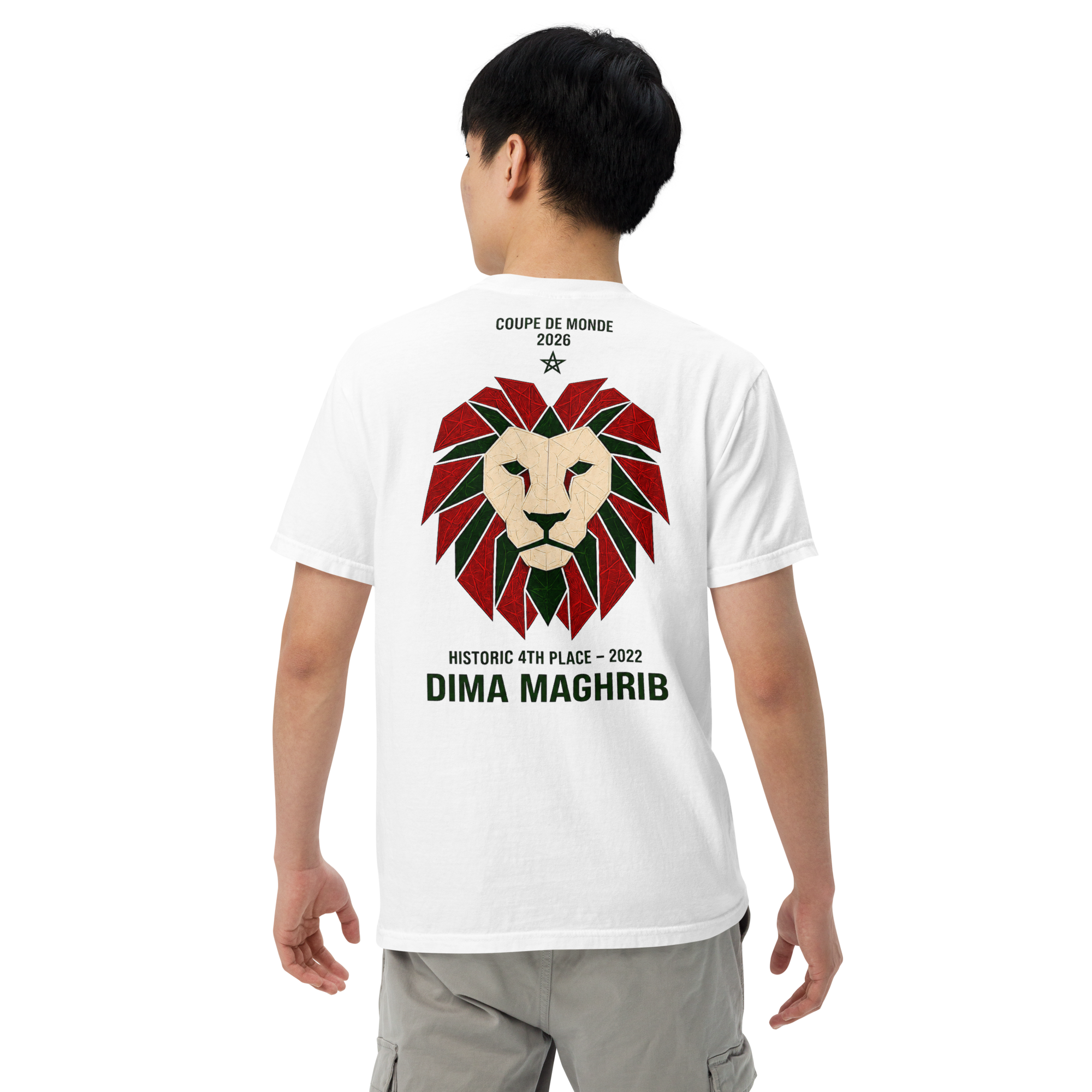 Morocco Atlas Lions Heavyweight T-shirt – DROP 001