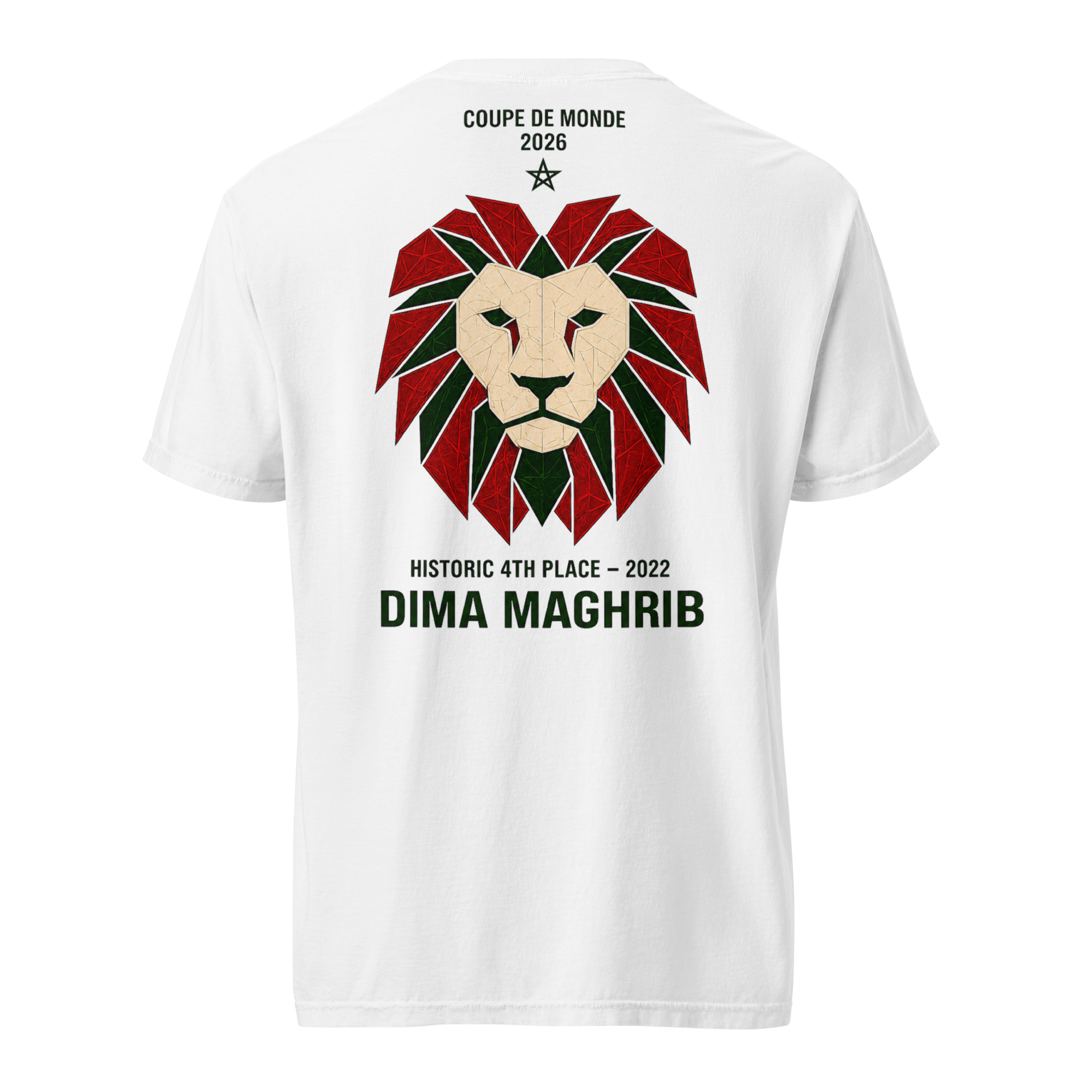 Morocco Atlas Lions Heavyweight T-shirt – DROP 001
