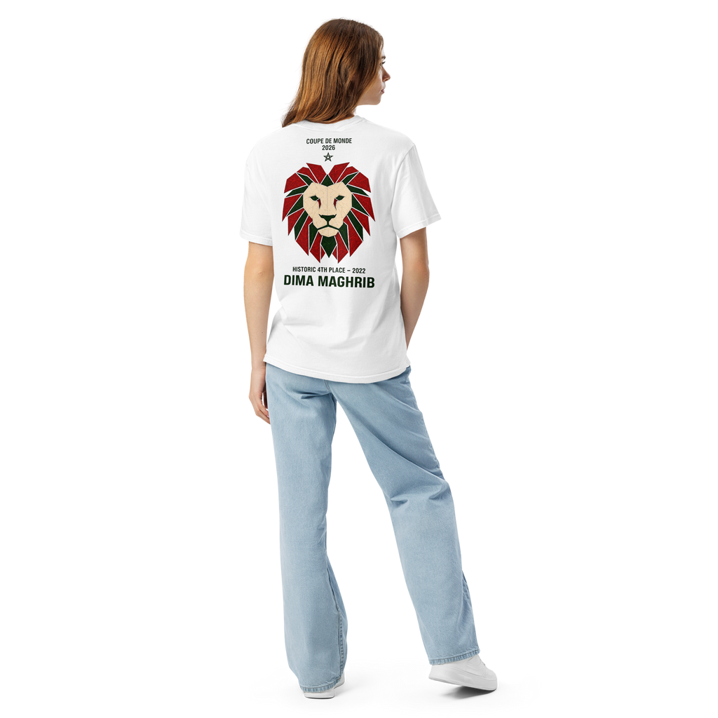 Morocco Atlas Lions Heavyweight T-shirt – DROP 001