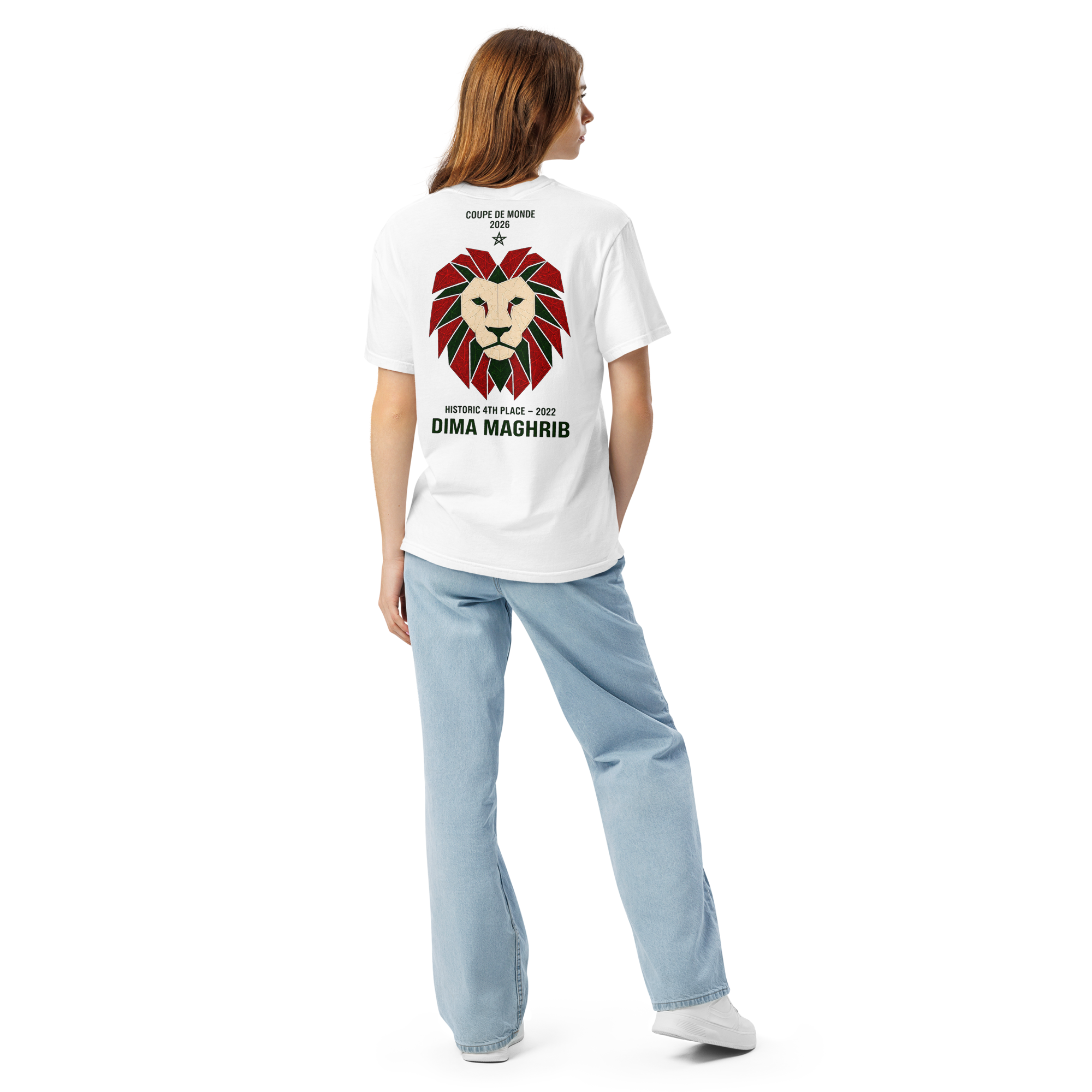 Morocco Atlas Lions Heavyweight T-shirt – DROP 001