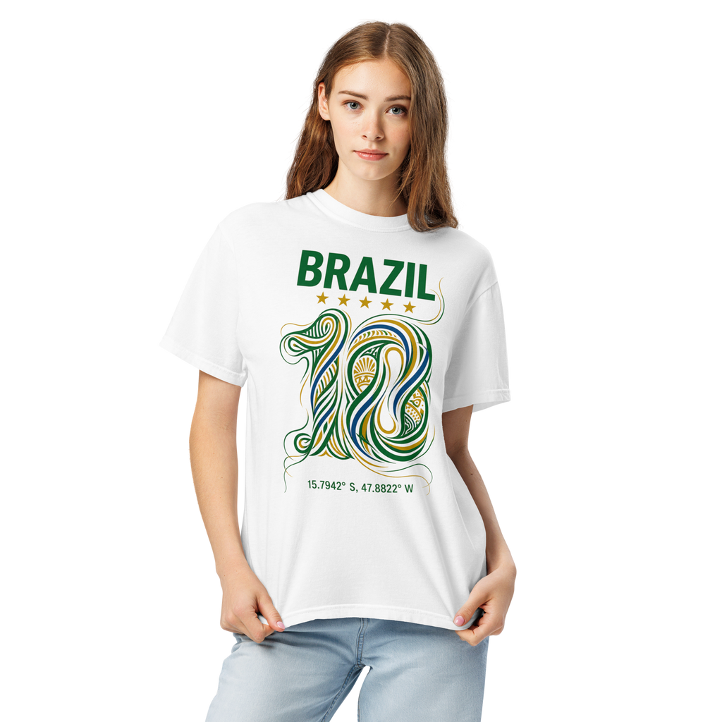 Brazil - World Cup 2026 Heavyweight Tee
