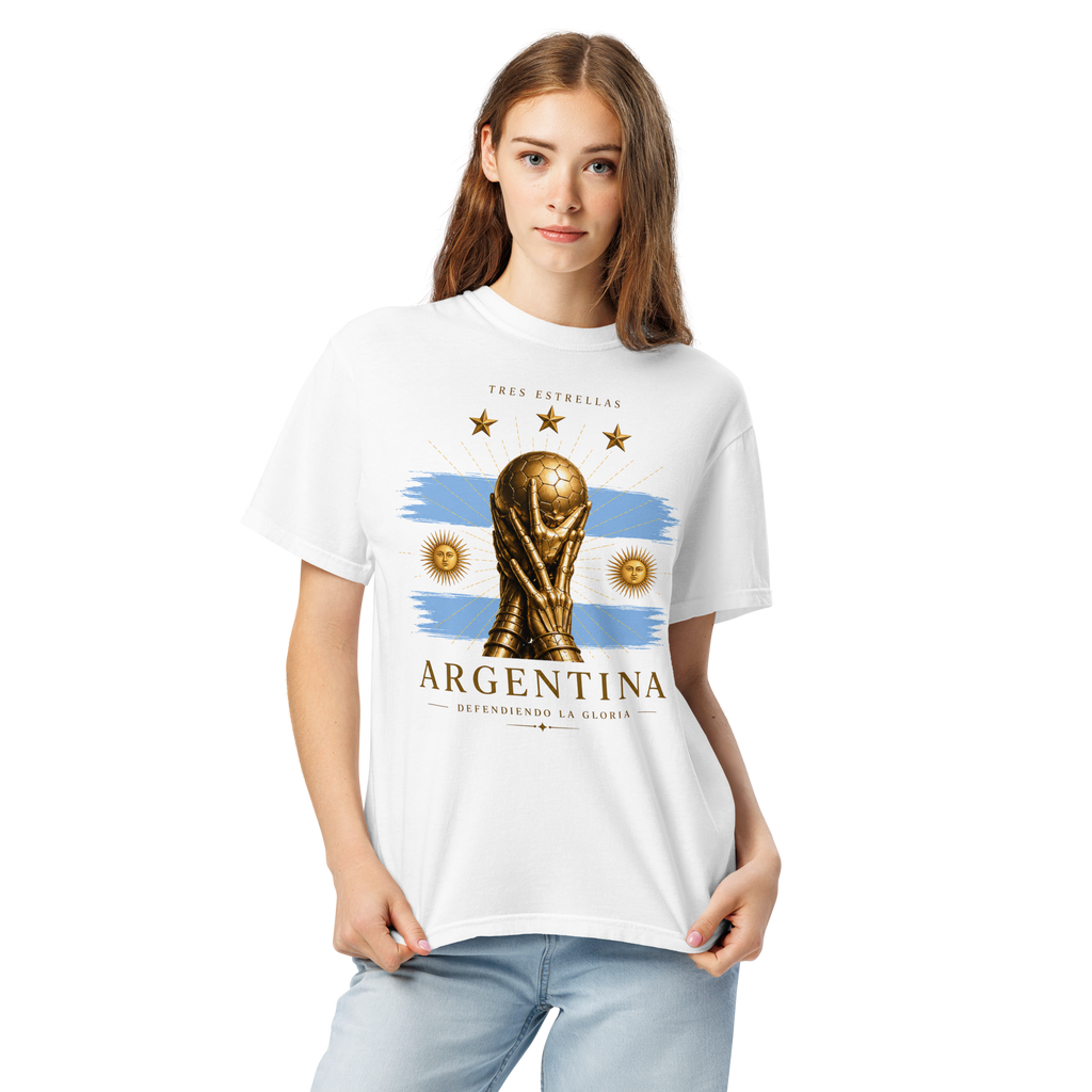 Argentina Eternal Glory Heavyweight T-shirt – DROP 001