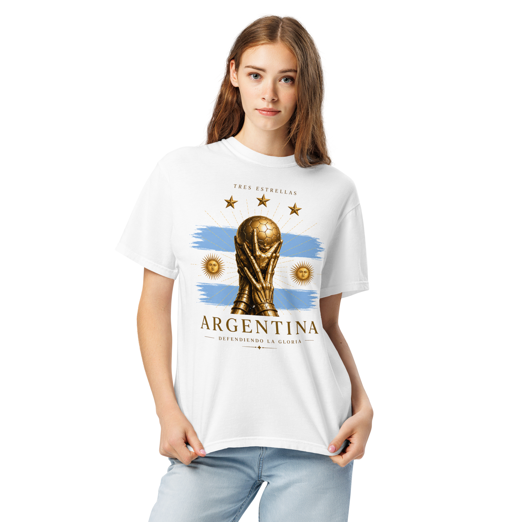 Argentina Eternal Glory Heavyweight T-shirt – DROP 001