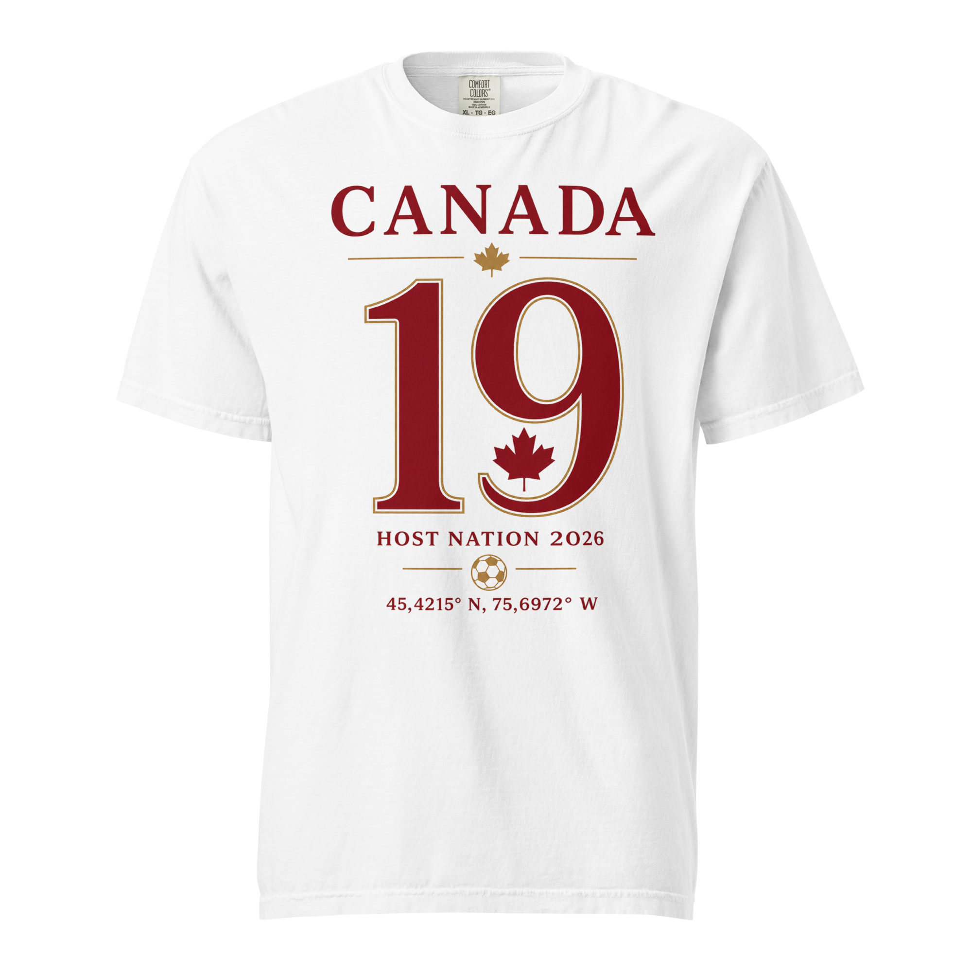 Canada Host Edition Heavyweight Tee - DROP 001